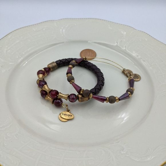 Alex and Ani Depths of the Wild 2 Bracelet Set - Picture 7 of 8